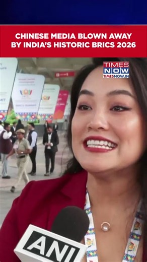 Chinese Journalist Li Jingjing Praises BRICS Summit Hosted By India | Watch #shorts