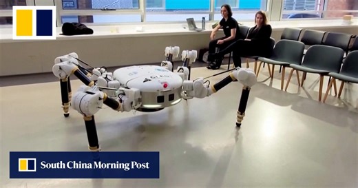 Meet the spider robot that 3D prints homes on Earth and possibly the moon