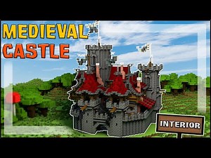 Minecraft: How to Build a Medieval Castle (Deepslate) - [Interior #6]