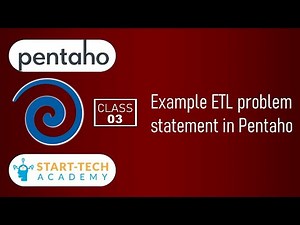 Example ETL problem statement in Pentaho | Pentaho PDI