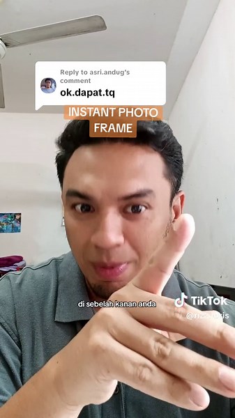 Instant Photo Frame Effect Tutorial on TikTok