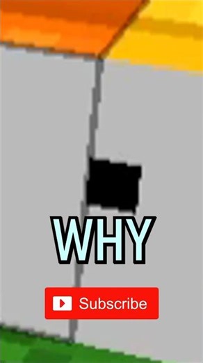 Your Minecraft bed has a random dot in it.