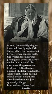 A wealthy rebel, a lamp, and a math genius—she invented modern nursing.
