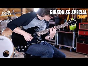 No Talking...Just Tones | Gibson SG Special Ebony