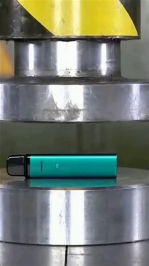 Hydraulic Press Vs Vape #asmr #satisfying #hydraulicpress
