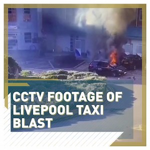 78K views · 169 reactions |  This is the moment an explosion went off in a taxi in front of Liverpool Women's Hospital. Authorities have labeled the blast a ‘terrorist incident,’ and four people have been arrested. Read more  https://newseu.cgtn.com/news/2021-11-15/Liverpool-taxi-explosion-What-we-know-so-far-15dfPcTcUU0/index.html | CGTNEurope | Facebook