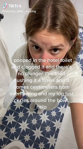 Dealing with a Clogged Hotel Toilet: What to Do When There's No Plunger