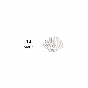 Mini Sea Shell Embroidery Design, 13 Sizes, Sea Shell Machine Embroidery Design File, Ocean Embroidery, Sea Embroidery, BX File Included