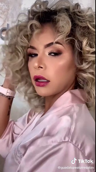 Mechas OMBRE en cabello rizado 😍