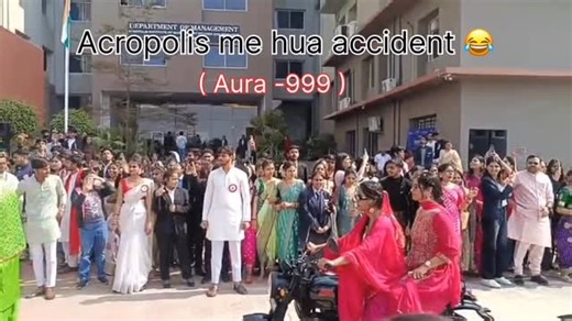 Acropolians on Instagram: "Aura -999 😭😂 #acropolis #college #student #indore #teacher"