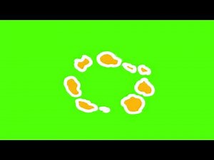 Free Smoke Ring Animation FX | Green Screen Cartoon Puff Element
