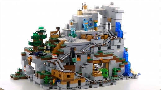 Lego 乐高积木我的世界系列 21137 山洞快速搭建