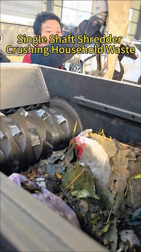 Single Shaft Shredder Processing Household Waste for Recycling Watch how our single-shaft shredder efficiently reduces mixed household waste into small, manageable pieces for recycling.Perfect for waste sorting centers, recycling plants, and municipal solid waste treatment.Need a reliable shredding solution?👉 Contact us for specs, pricing, and project support.#WasteRecycling #RecyclingMachine #SingleShaftShredder #WasteManagement #EcoTech #ShredderFactory | Kaidi Mechinery