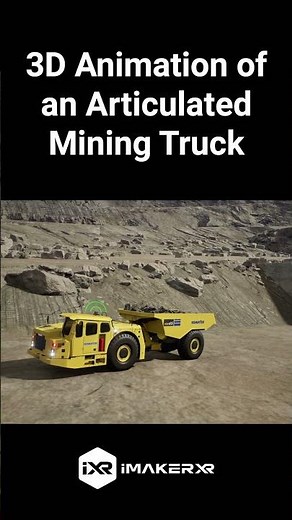 3D Animation of an Articulated Mining Truck