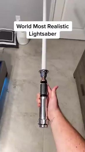This Lightsaber is so REALISTIC!!!!