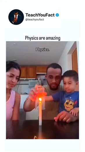 teachyoufact on Instagram: "Instagram shares a 85-second montage video compiling everyday physics phenomena, from electrostatic spoon structures to fluid eruptions and spinning illusions, captioned simply "Physics are amazing" to evoke wonder. Released on December 14, 2025, by content creator , it amassed 49,000 likes and 734,000 views within hours, fitting their pattern of viral, feel-good science clips like abandoned space makeovers. Replies humorously highlight real-world quirks, such as ceil
