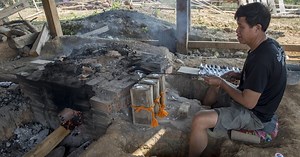 Laos village takes novel approach to recycling explosives