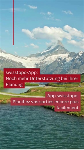 swisstopo on Instagram: "🆕Noch mehr Unterstützung bei Ihrer Planung Die swisstopo-App bietet neu noch mehr Unterstützung bei der Planung Ihrer Tour und für unterwegs: 🚉Echtzeit-Infos zu ÖV-Verbindungen wie Verspätungen oder Gleisänderungen 📈Der Hangneigungslayer im Thema Wandern zeigt Ihnen, wo es steil wird ✏️Benennen Sie neu Zwischenziele Ihrer Tour selbst Zudem wurde die neue Hintergrundkarte Base Map dank wertvollem Kundenfeedback optimiert – probieren Sie es gleich aus! App herunterladen