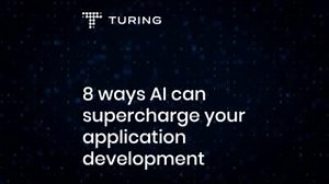 From automated code generation to enhanced security, here are 8 ways Turing's AI-powered #TechServices can revolutionize your app development and supercharge your projects 🚀 ➡️ Start your 14-day risk-free trial today: https://ow.ly/A4m950QcqlB #AI #AppDevelopment #SoftwareDevelopment | Turing