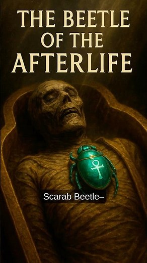 This Beetle Carried Souls to the Afterlife – Scarab Symbol | Deep Dive Into History