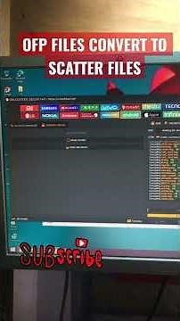 MTK SCATTER FILE CONVERTION // OFP FILES