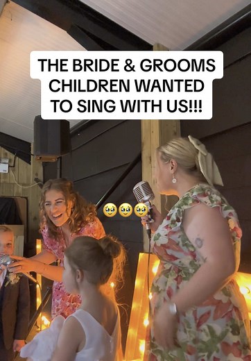 Adorable Wedding Moment with Bride and Groom's Children