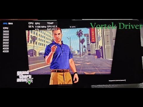 Test Nubia RedMagic 10 Pro (Snapdragon 8 Elite): GTA 5/Winlator 9.0 (Vortek Driver) unstable 60 FPS