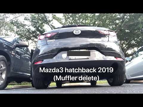 Mazda3 2019 exhaust / Delete muffler