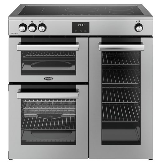 Buy Belling 444411796 90cm Electric Range Cooker - S/Steel | Freestanding cookers | Argos