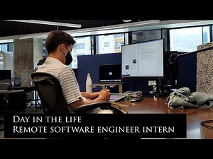 day in the life of a 20yr old remote software engineer intern at LinkedIn