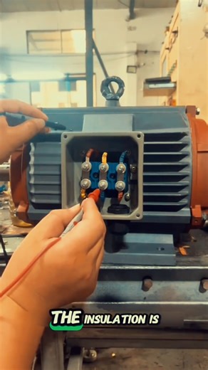 How To Test A Three Phase Motor With Multimeter #rashidkhandieselgenerator #fblifestyle #electrician #electricalengineering #electrical | Rashid Khan
