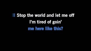 Stop the World (And Let Me Off) Karaoke - Dwight Yoakam