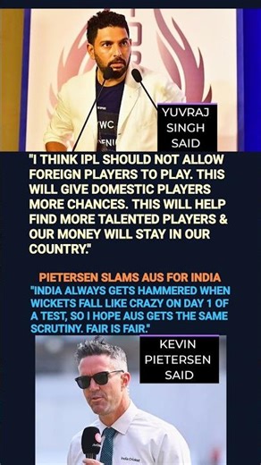 Pietersen Slams Australia For India lcricket videos l Y Singh -IPL should be only for Indian players