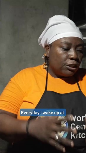 Chef Virginie is one of WCK's Haitian team members. She is up before sunrise cooking for communities displaced by violence. Using local ingredients, our teams are preparing meals like 'soupe joumou'—a beloved soup typically eaten on January 1st to celebrate independence and emancipation. #ChefsForHaiti | World Central Kitchen