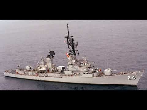 美國海軍 查爾斯·亞當斯級驅逐艦剪輯 USA Navy Charles F Adams class destroyer