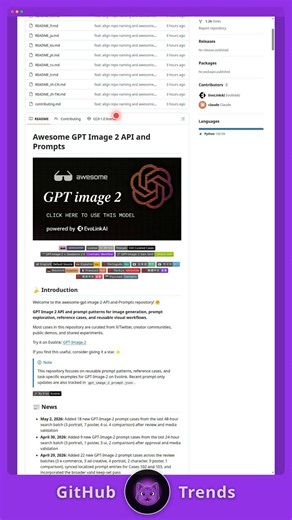 This Free Prompt Library Generates Studio-Quality AI Images 🤯 #Shorts #chatgpt #githubtrends