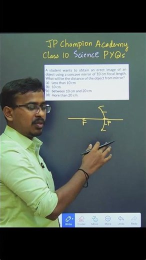 ⚡ CBSE Class 10 Physics PYQ #1 | Light Chapter | Can You Solve This?