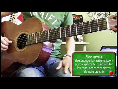 Tres Lindas Cubanas / Punteo en Guitarra / Tutorial