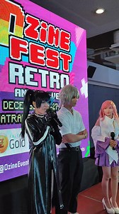 Happening now~ Ming Miho, Cholo and Lucky Elie Stage Introduction ✨♥️ 🗓️ December 26-27, 2023 📍 SM Megamall Tradehall-2 #OzineRetro #Ozineevents #OzineFest | Ozine Fest
