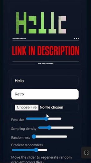 Make Color ASCII Art from Images - Live Demo & Export (ASCII Art Generator)