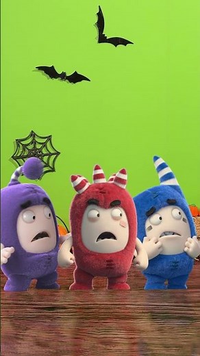 Oozing Oddbods Pumpkins 🎃 #halloween #pmupkin #kids
