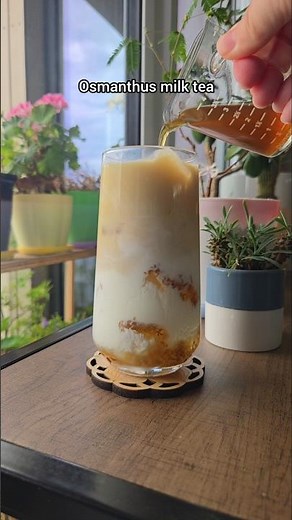 How To Make Osmanthus Milk Tea