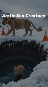 Mother Lion Saves Her Trapped Cub with Old Man's Help | Arctic Sea Creatues