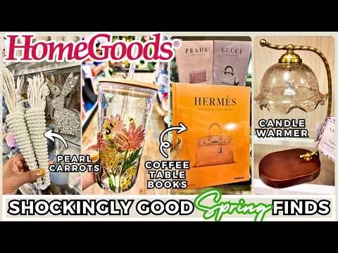 NEW HomeGoods Spring Decor 2026 🌸 Easter Finds, Designer Coffee Table Books & Coastal Home Decor