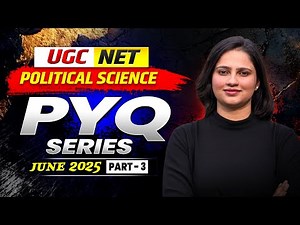 Ugc net political science pyq series | JUNE 2025 (Part-3)