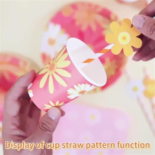 Boho-themed Party Tableware Set