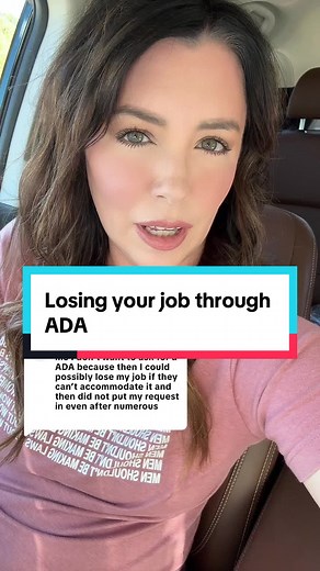 Replying to @Irishgrl81 While your manager or company shouldn’t have said that to you like that, employees who cannot be accommodated under the ADA or another disability law can absolutely lose their job. If your medical provider states you cannot do something (and they are the licensed medical expert) but your job needs you to do it, often times, this puts your job at risk. I see this often with employees who want/need to work from home. They will bring in a note that says they must work at hom