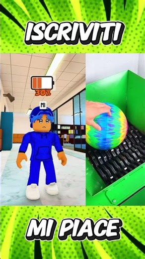 A CHI DEVO DARE UN PO’ DELLA MIA BATTERIA!? 🔋😰 #shorts #roblox