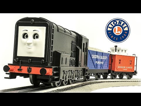 Lionel O-Gauge Thomas & Friends Diesel LionChief Electric Model Train Set Unboxing & Review