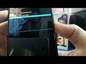 How to make a hard reset in Samsung Galaxy A31